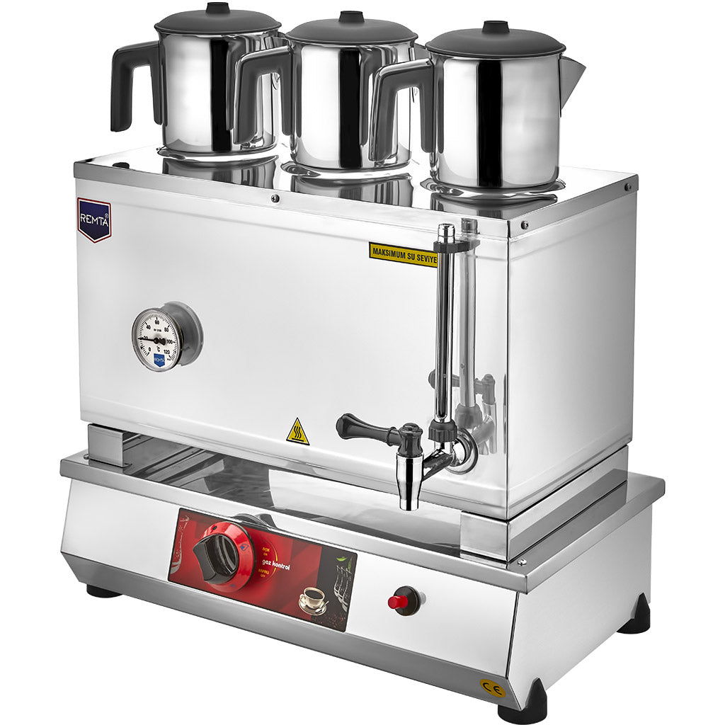 جهاز شاي سماور 34 لتر / غاز - Albaraka Machine